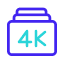 High resolution video output