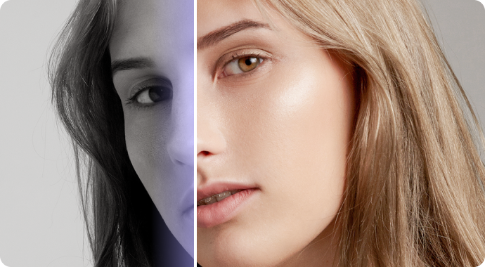 Free online AI photo enhancer preview