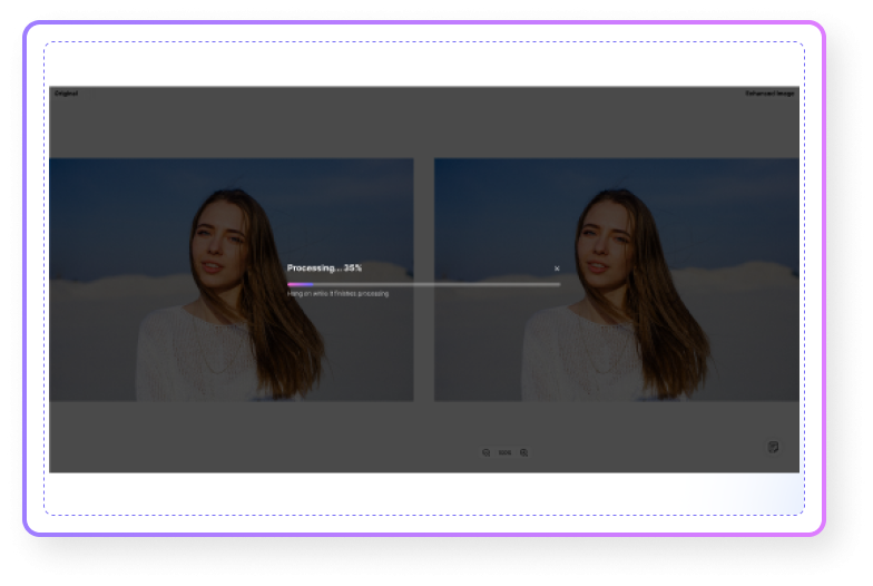 Step 2: Use AI portrait retouch and AI face enhancer tools